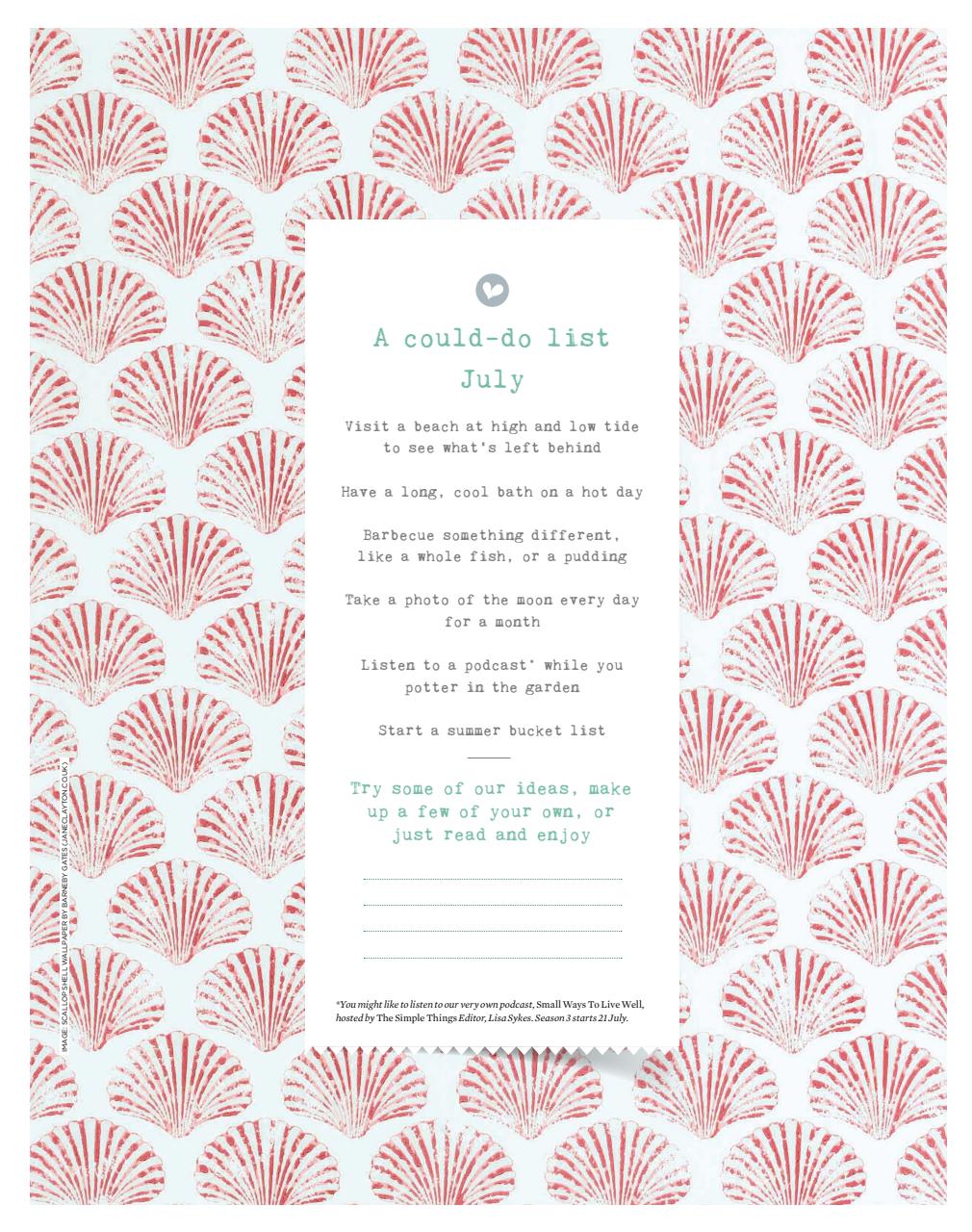 The Simple Things Preview Pages