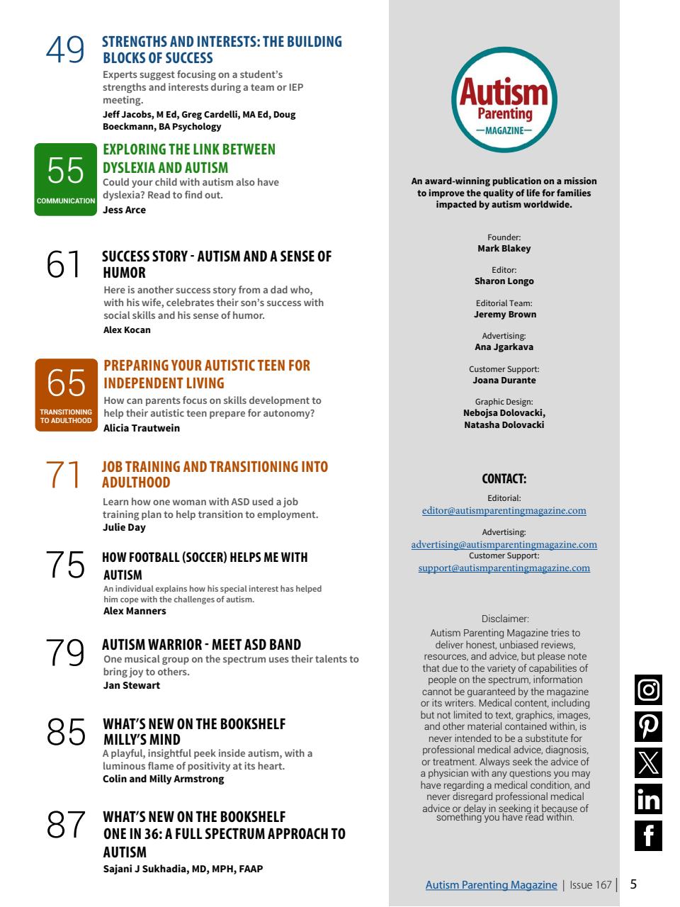 Autism Parenting Preview Pages