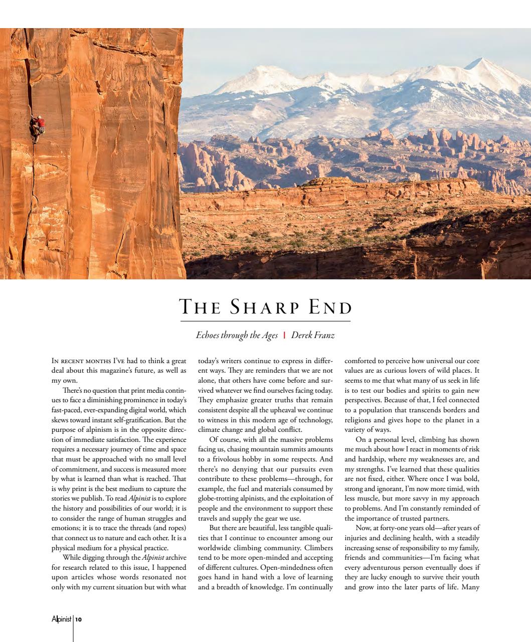 Alpinist Preview Pages