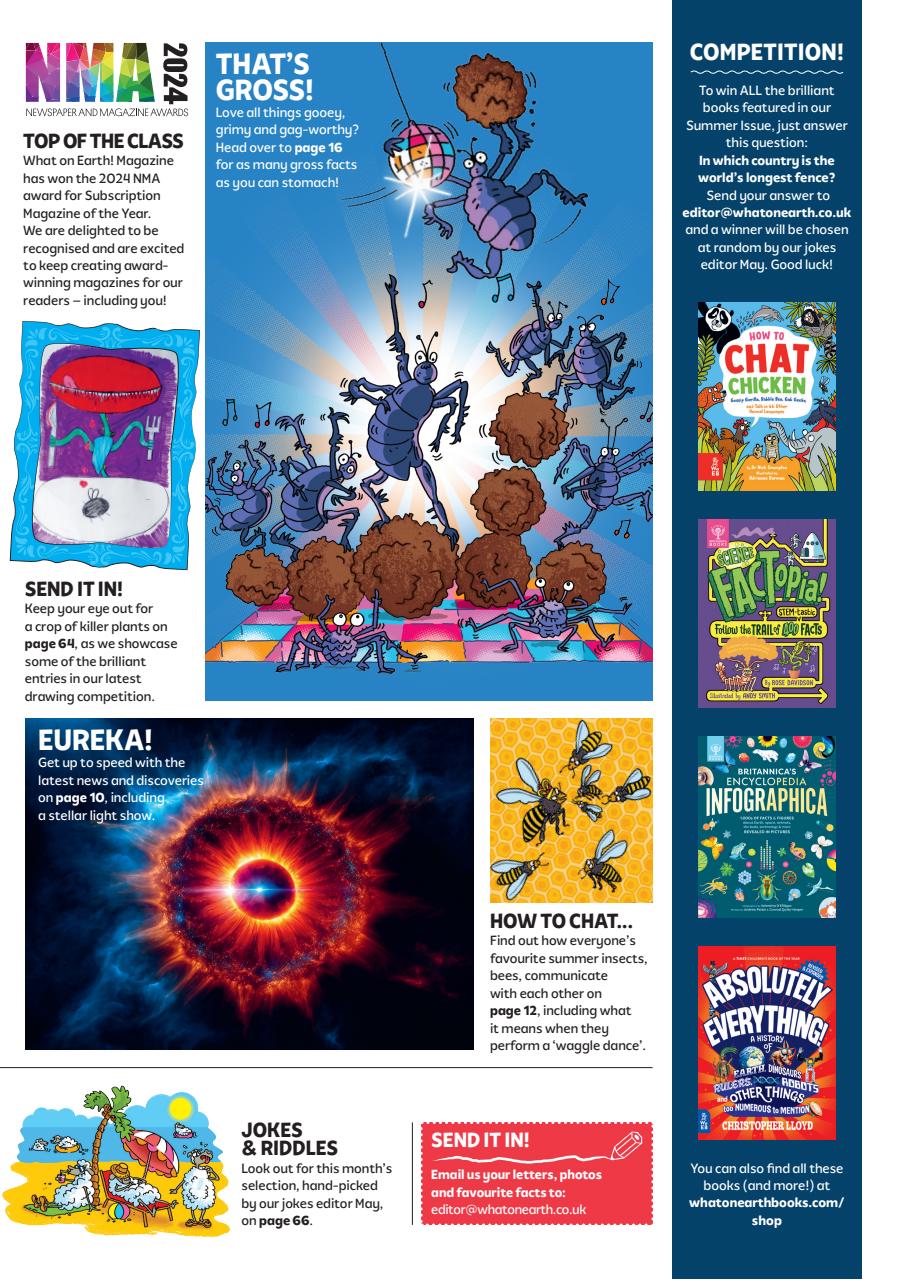 What on Earth! Magazine Preview Pages