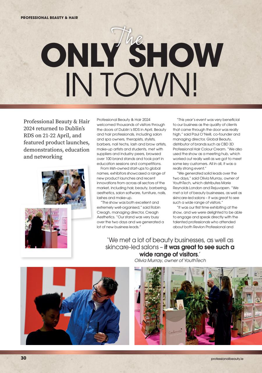 Professional Beauty & HJ Ireland Preview Pages