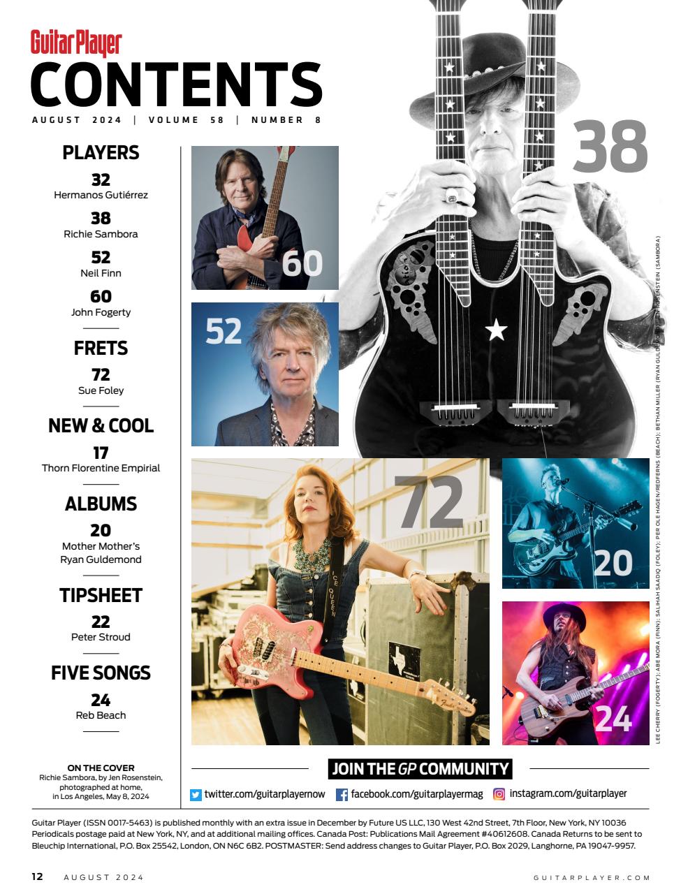 Guitar Player Preview Pages