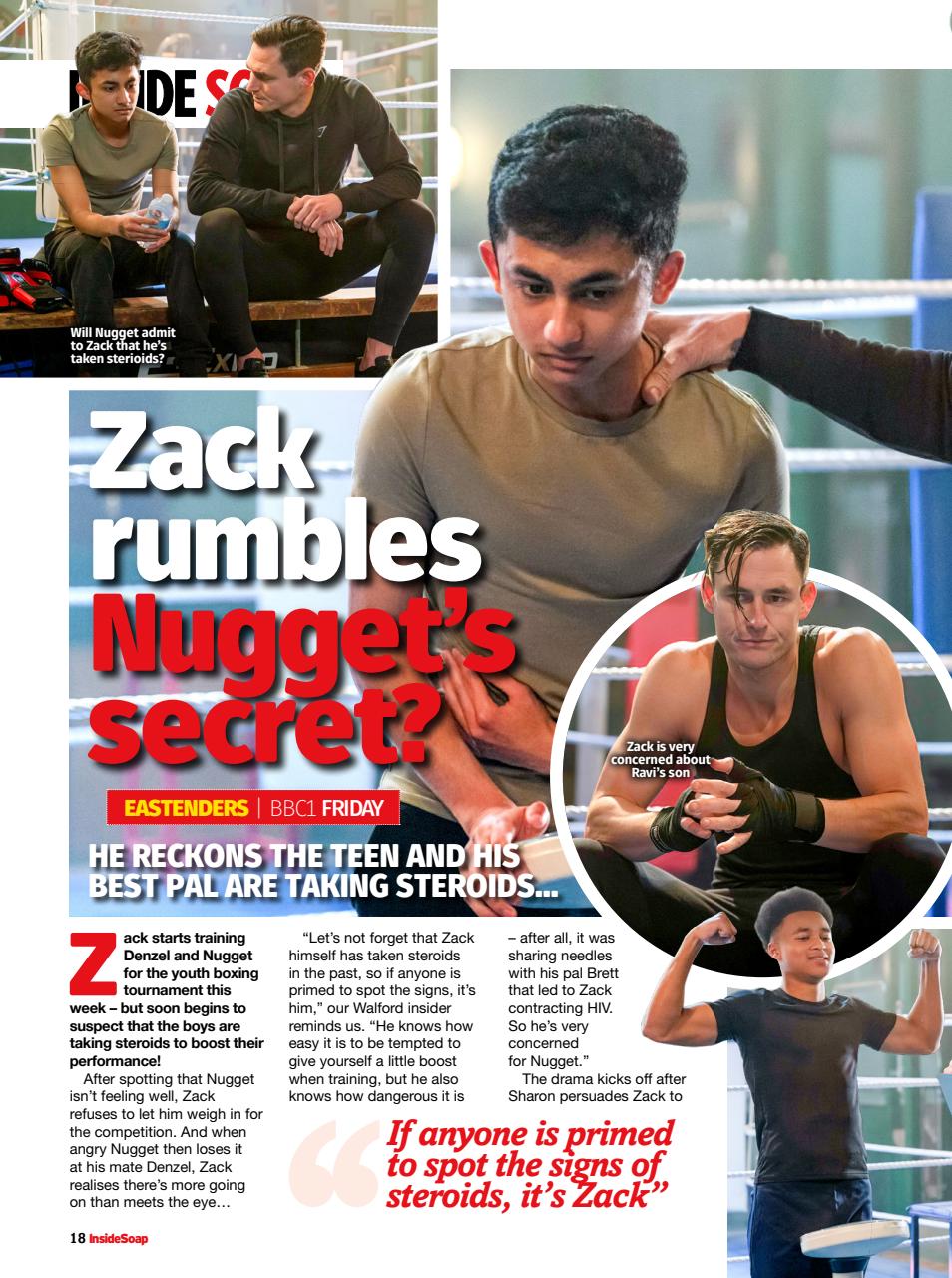 Inside Soap Preview Pages