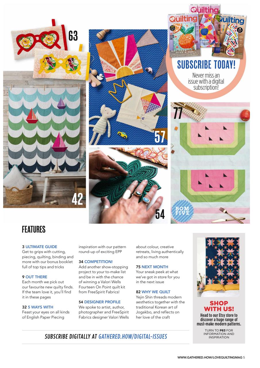 Love Patchwork & Quilting Preview Pages
