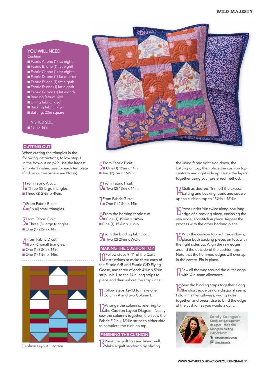 Love Patchwork & Quilting Preview Pages