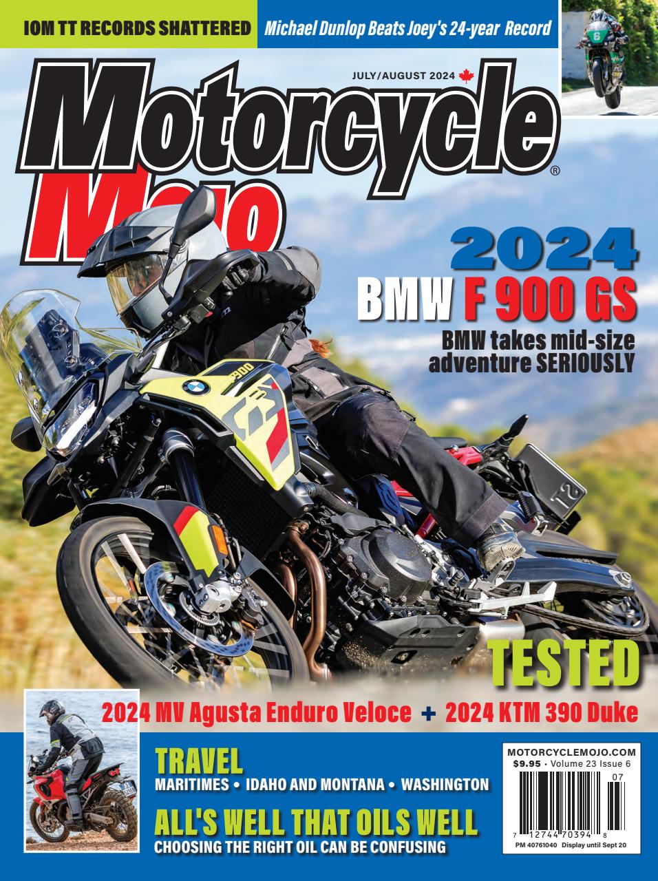 Motorcycle Mojo Preview Pages