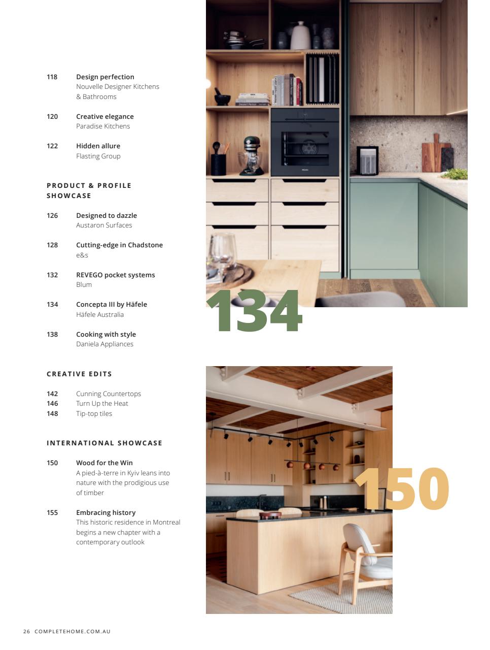 Kitchen Yearbook Preview Pages