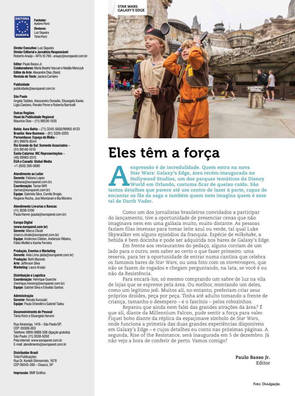 Férias no Brasil e Férias EUA Preview Pages
