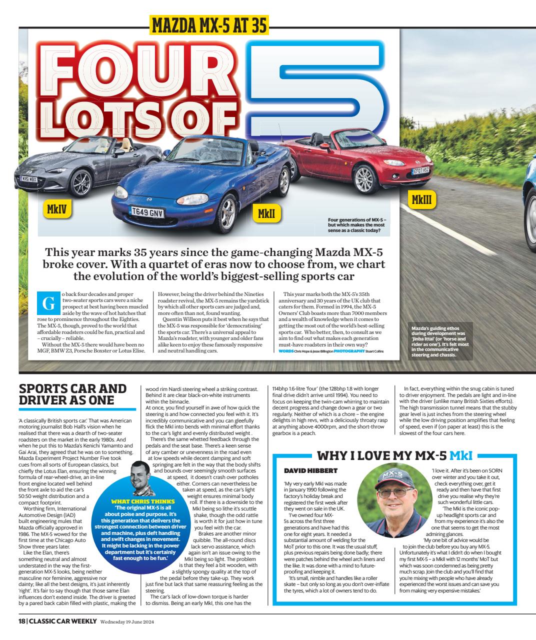 Classic Car Weekly Preview Pages