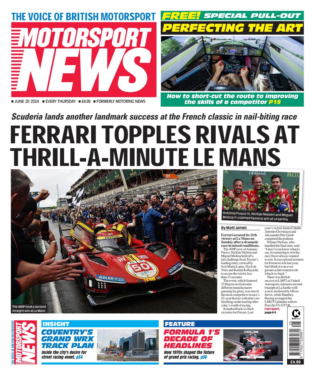 Motorsport News Preview Pages