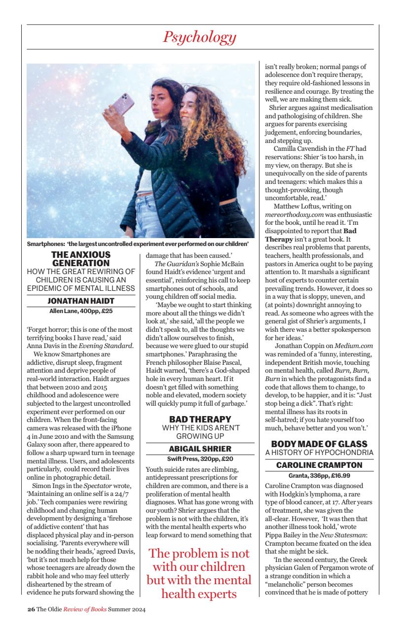 The Oldie Preview Pages