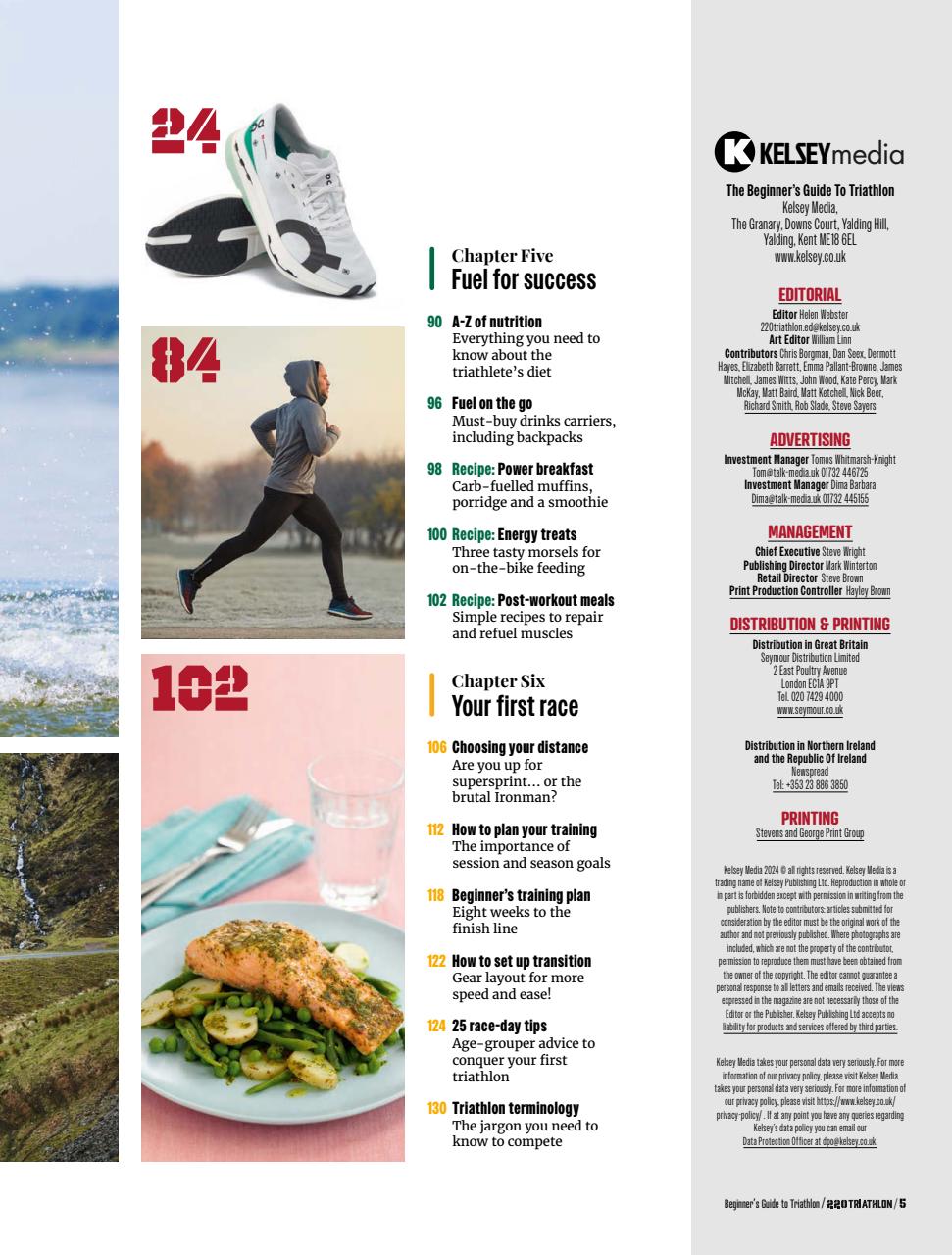 220 Triathlon Magazine Preview Pages