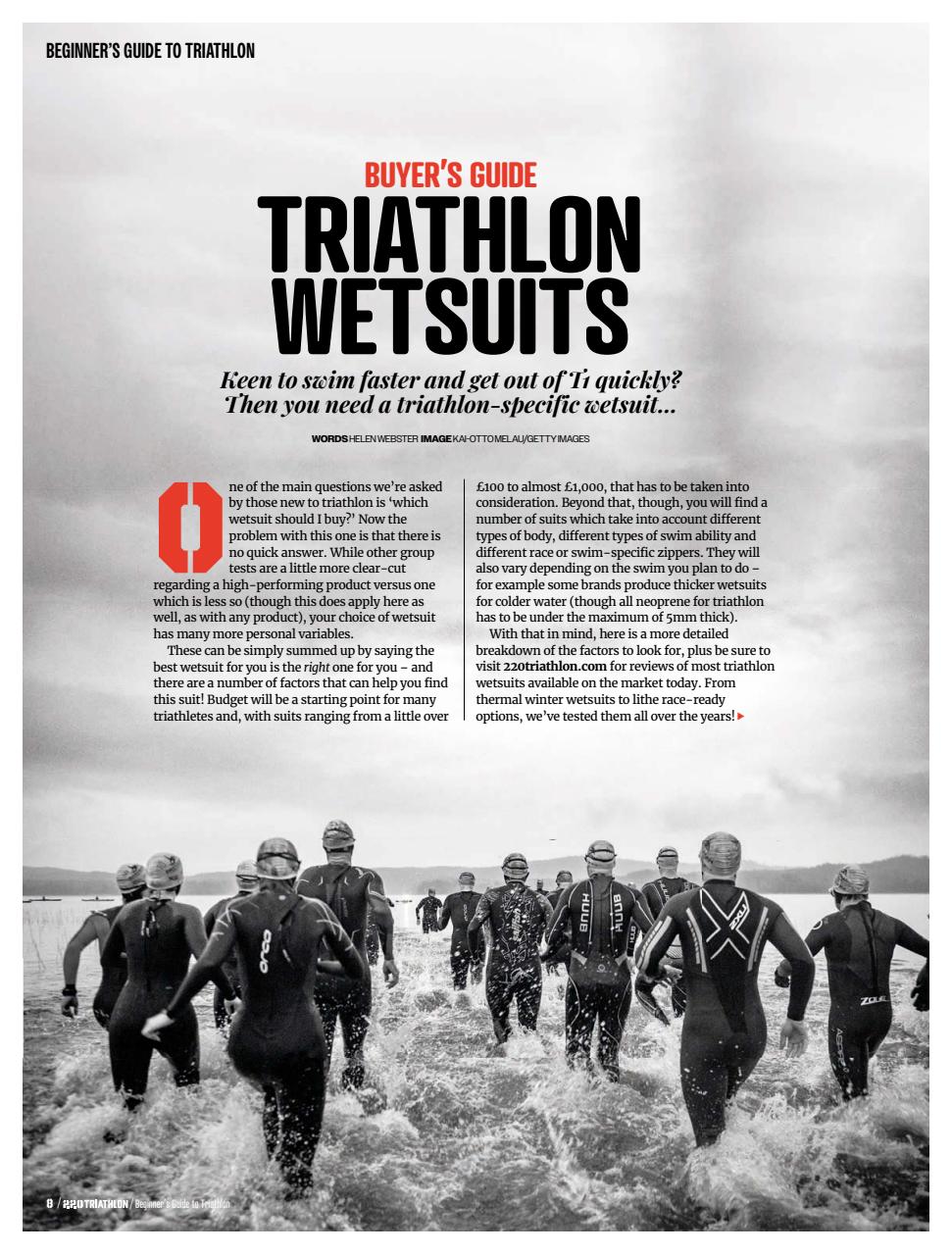 220 Triathlon Magazine Preview Pages