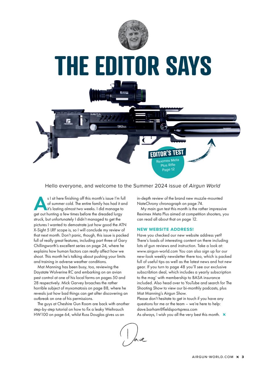 Airgun World Preview Pages