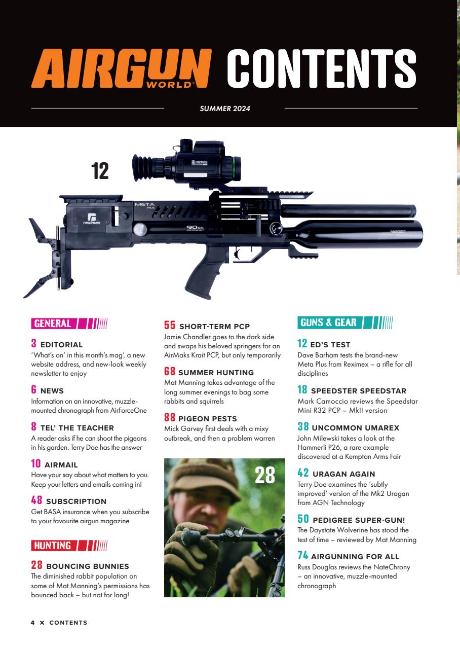 Airgun World Preview Pages