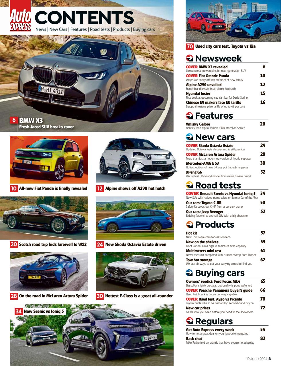 Auto Express Preview Pages