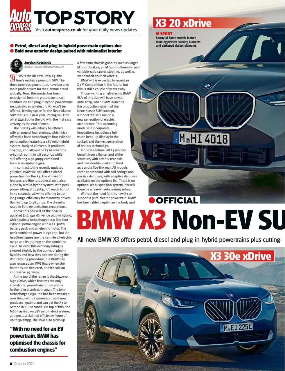 Auto Express Preview Pages
