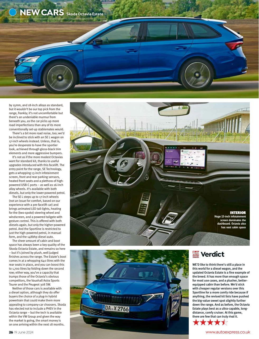 Auto Express Preview Pages