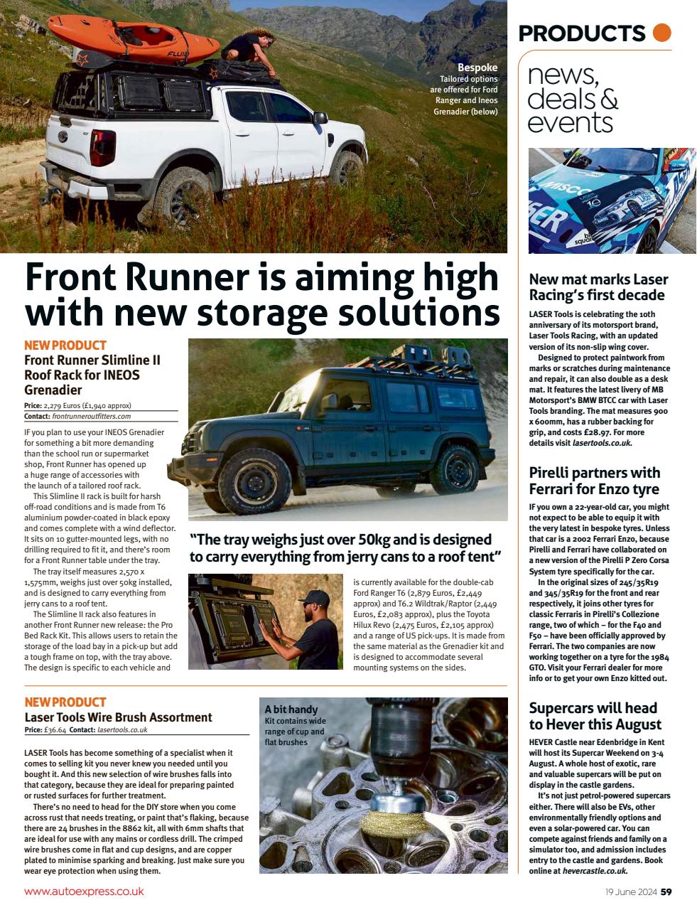 Auto Express Preview Pages