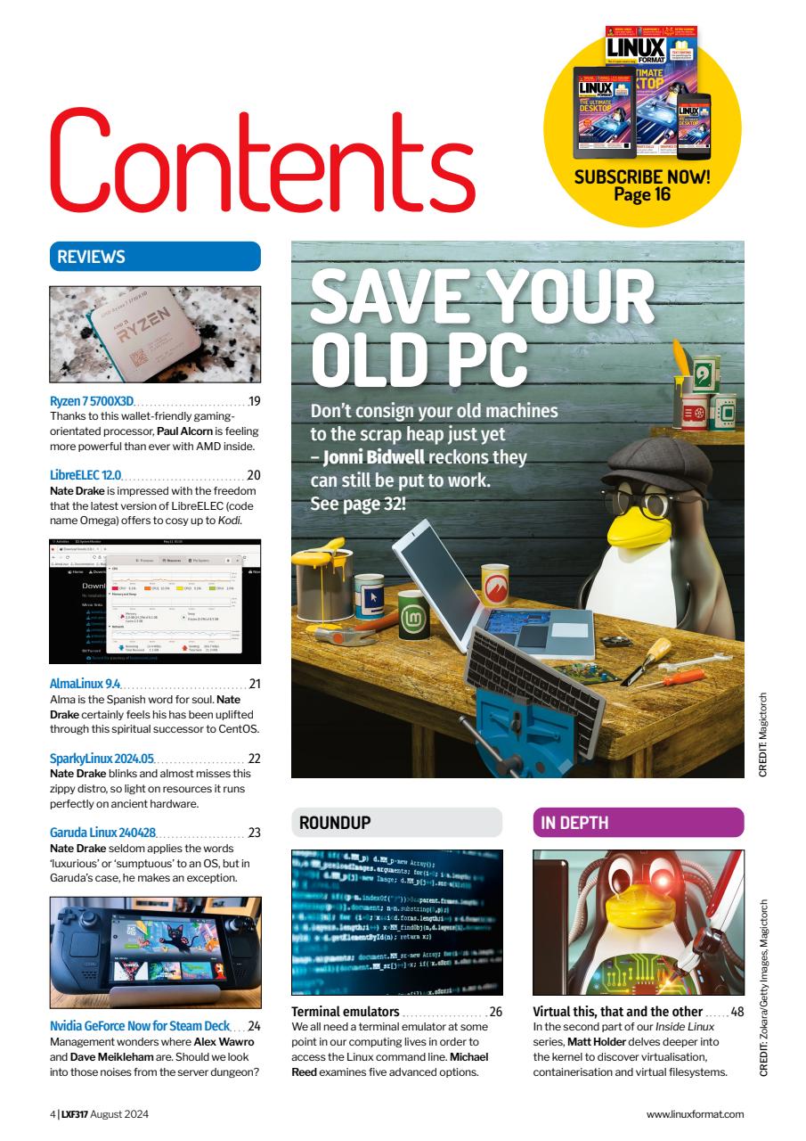 Linux Format Preview Pages