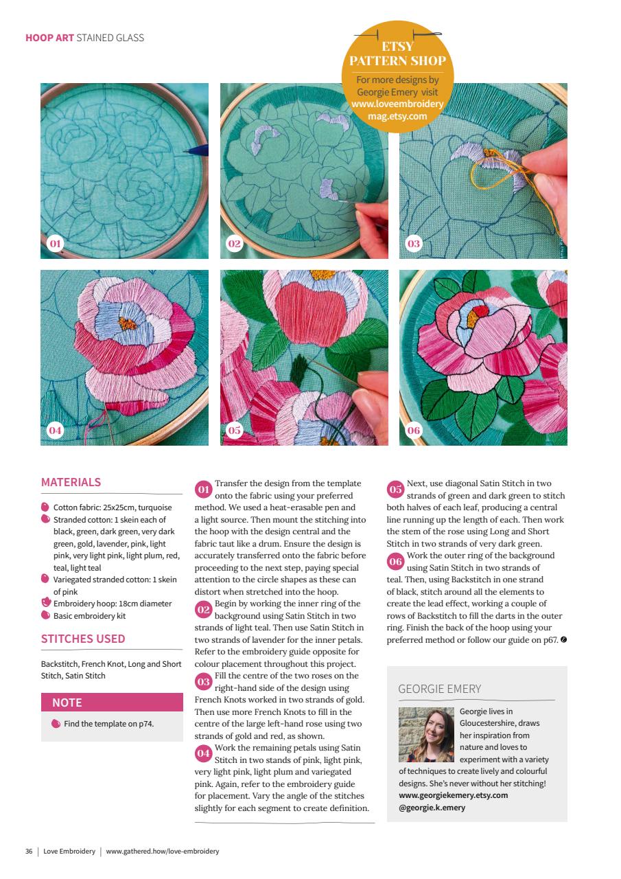 Love Embroidery Preview Pages