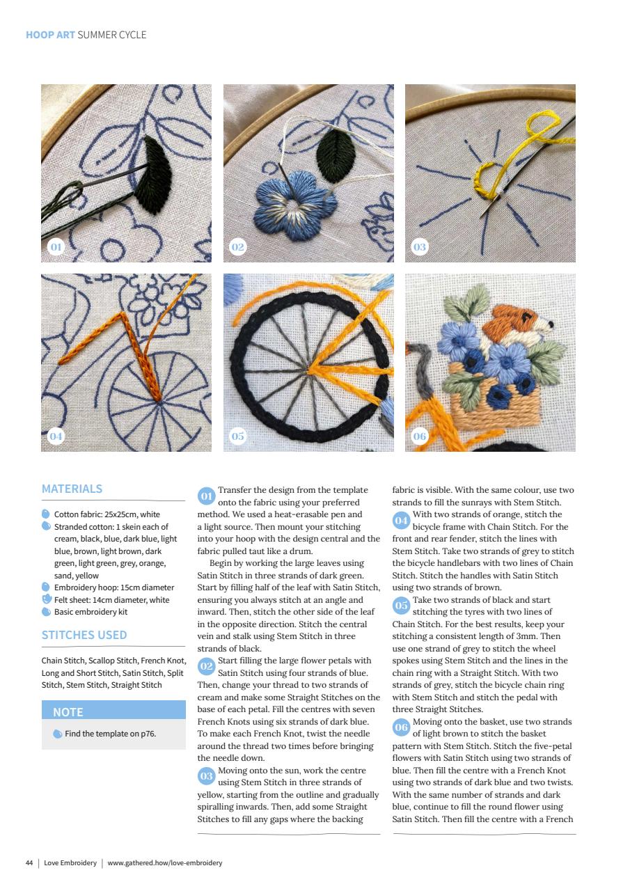 Love Embroidery Preview Pages