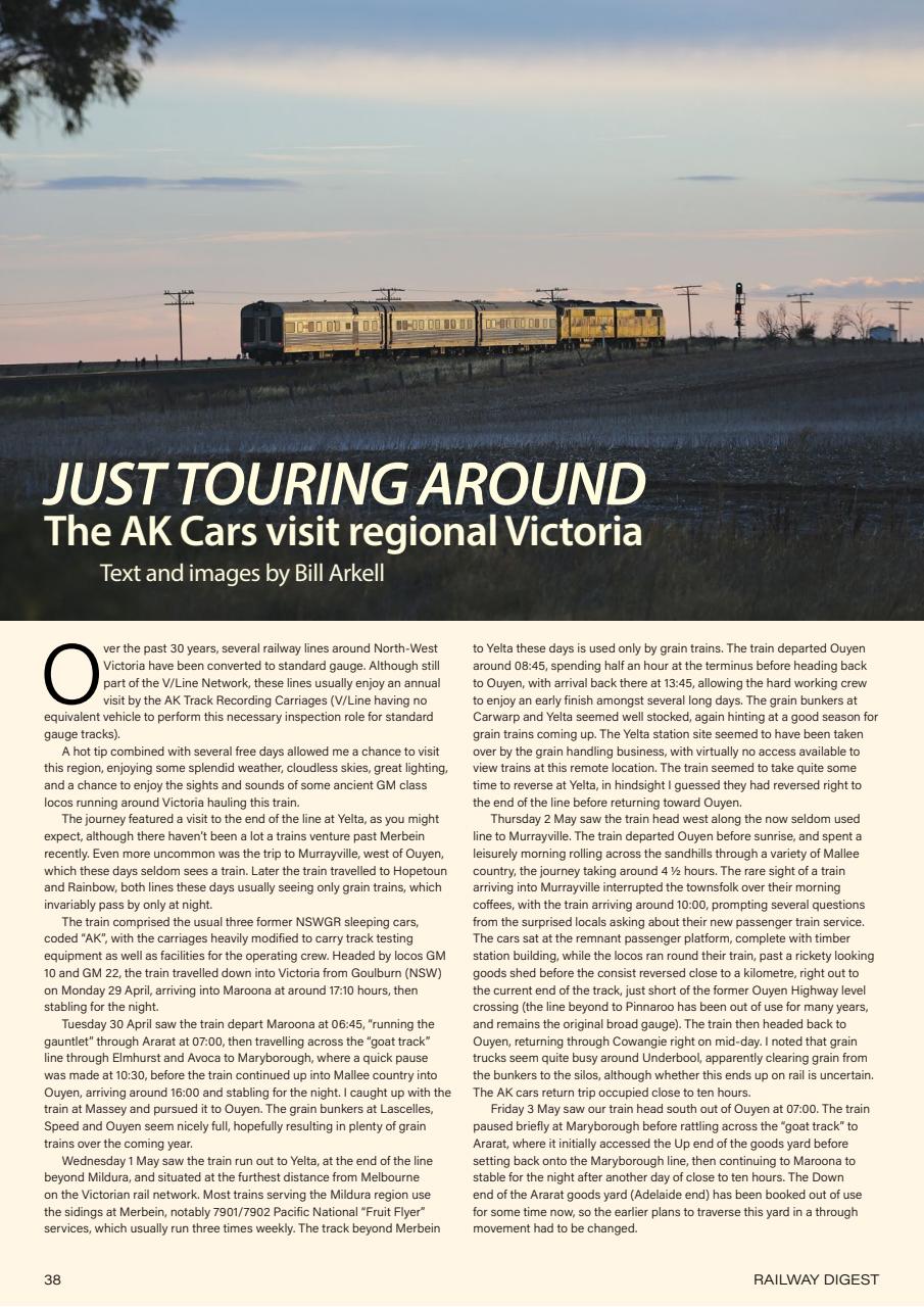 Railway Digest Preview Pages