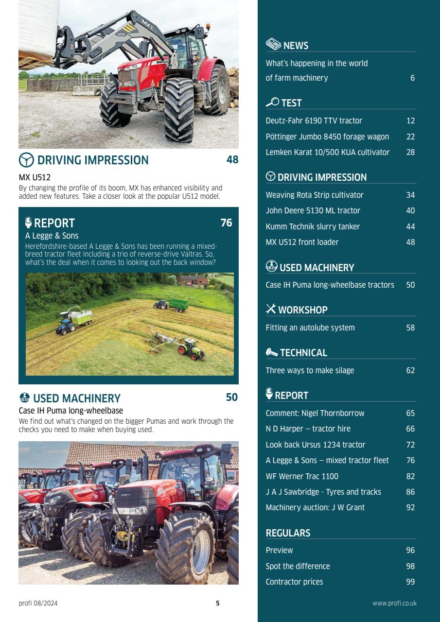 Profi International Preview Pages