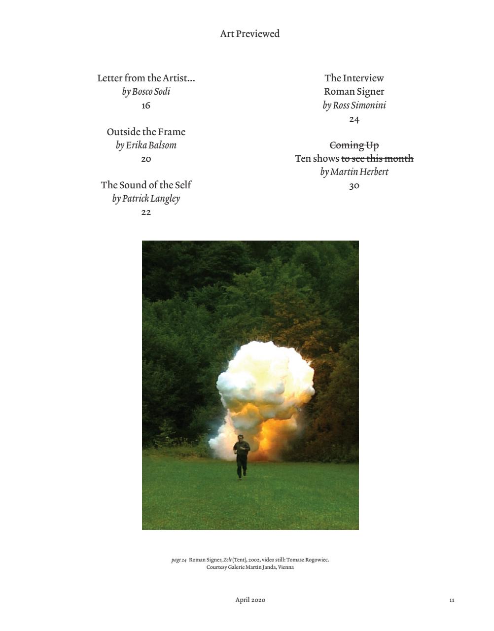 ArtReview Preview Pages