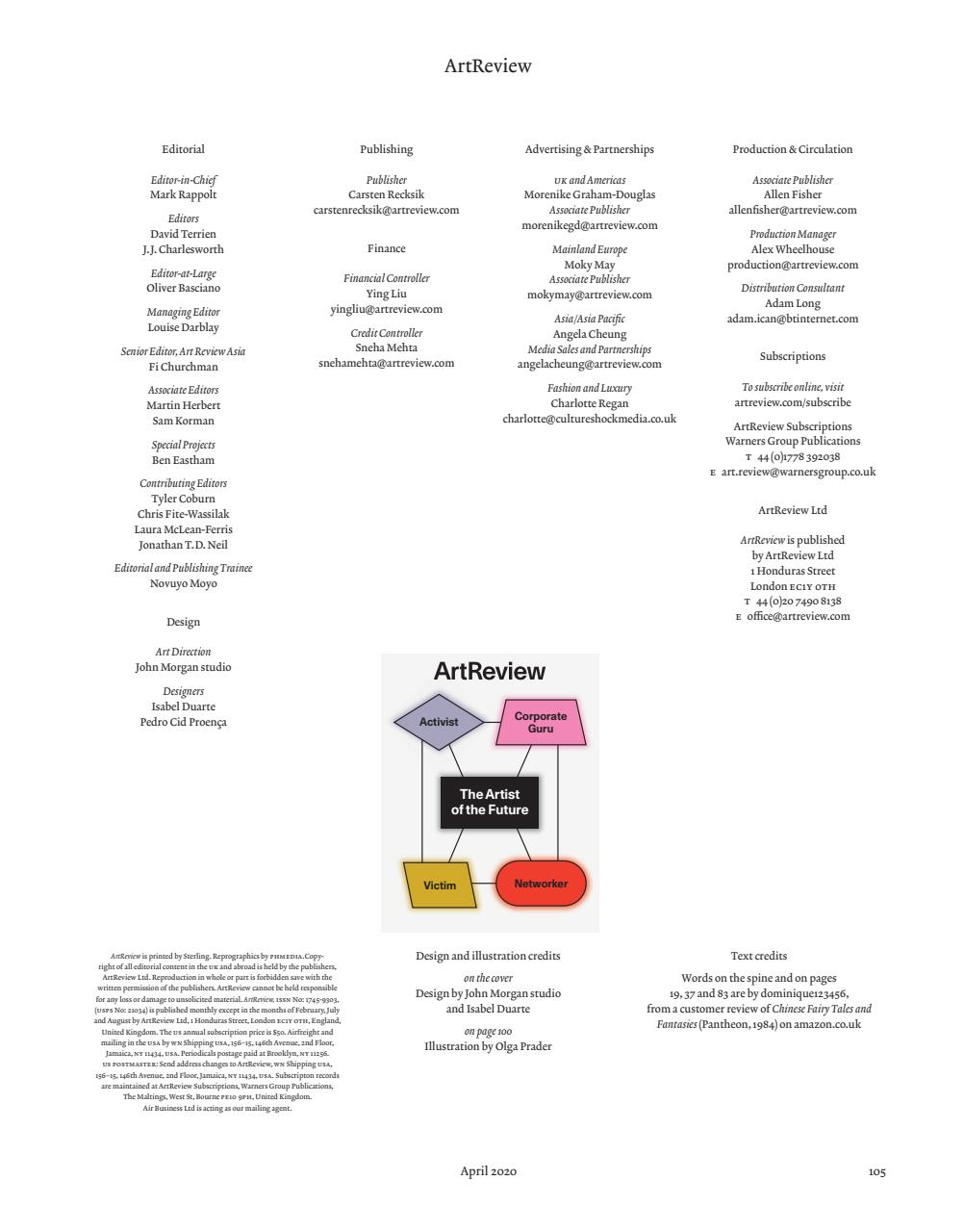 ArtReview Preview Pages