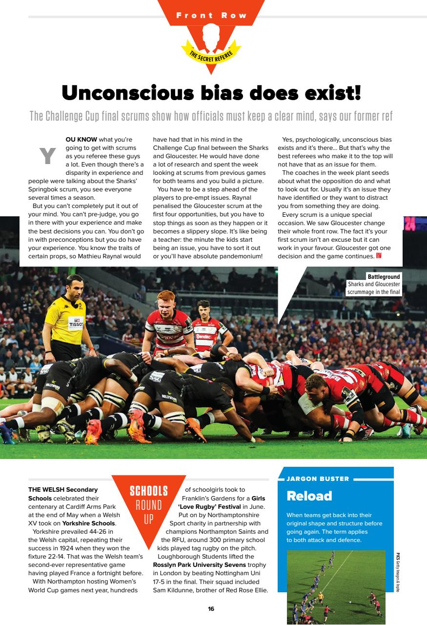 Rugby World Preview Pages