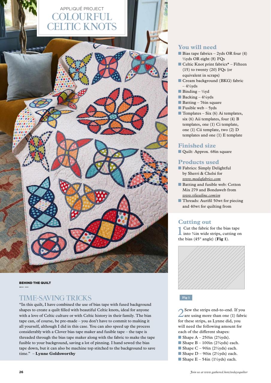 Today’s Quilter Preview Pages