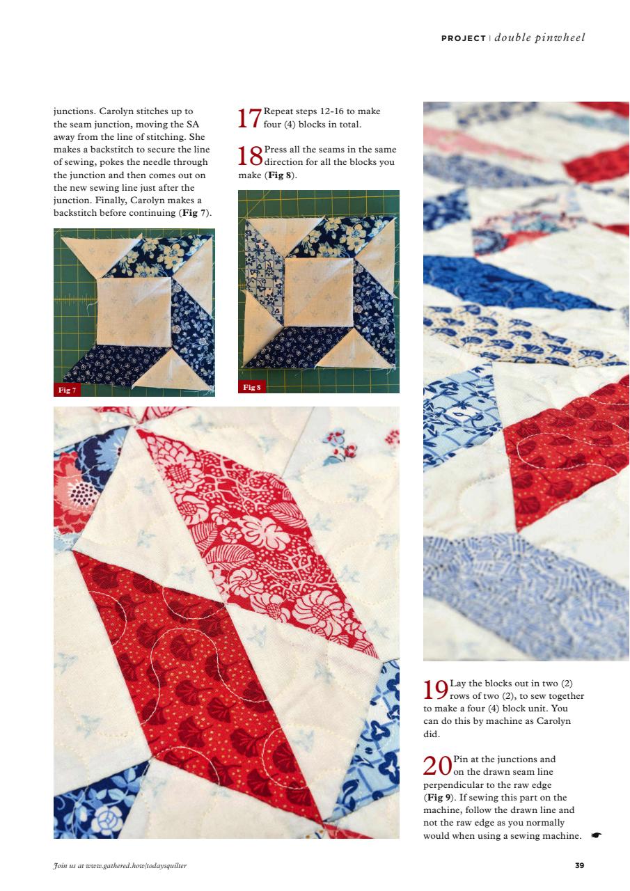Today’s Quilter Preview Pages