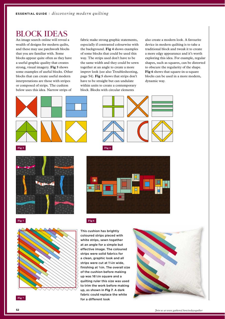 Today’s Quilter Preview Pages