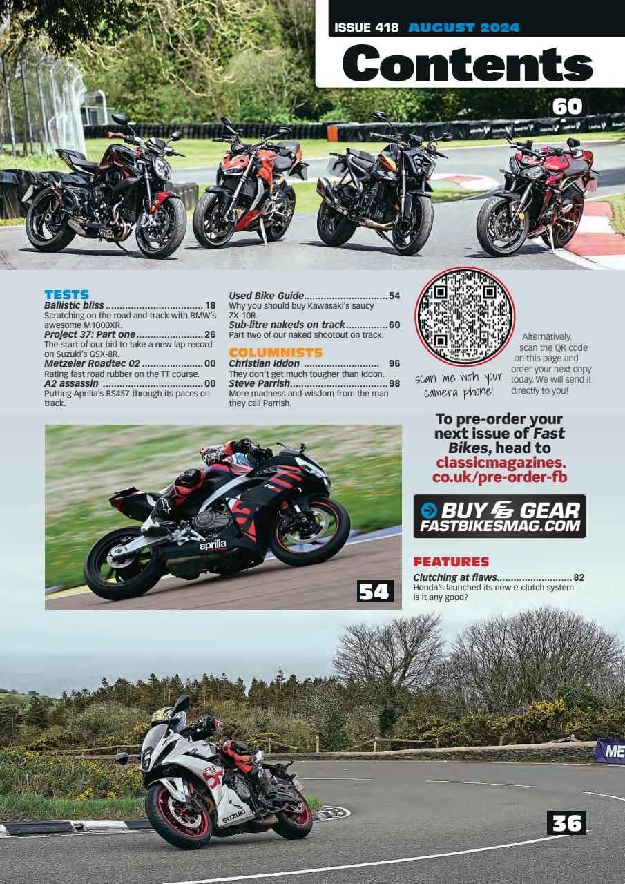 Fast Bikes Preview Pages