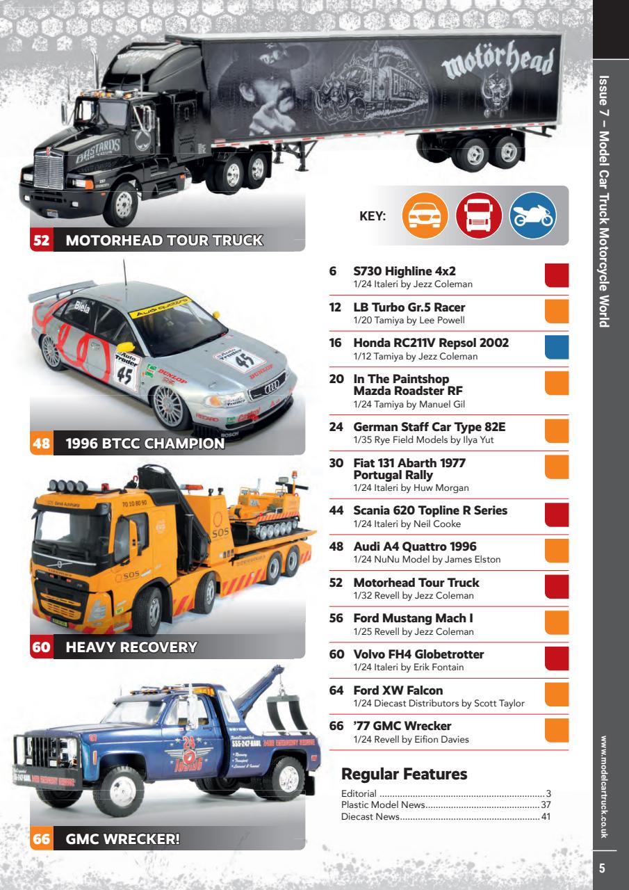 Model Car Truck Motorcycles World Preview Pages