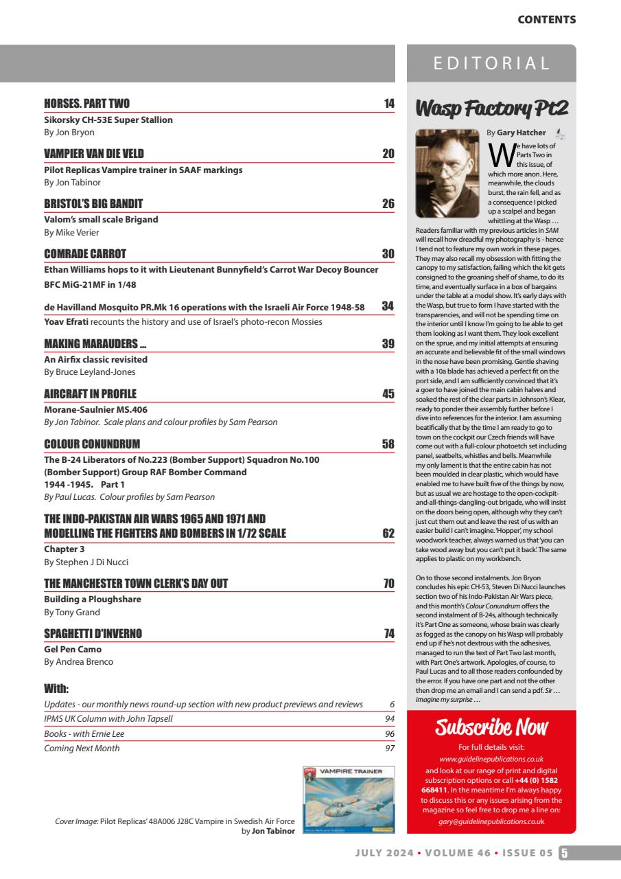 Scale Aircraft Modelling Preview Pages