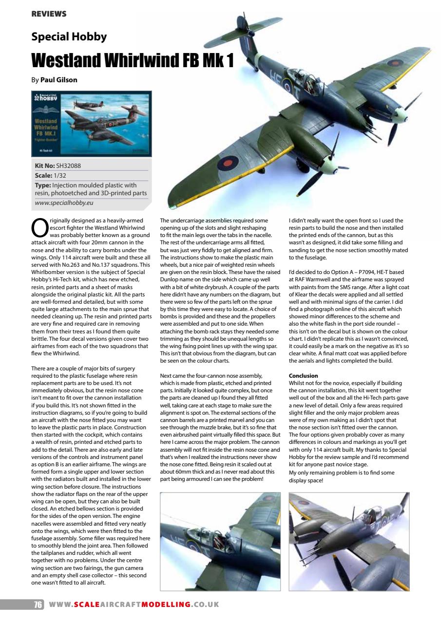 Scale Aircraft Modelling Preview Pages