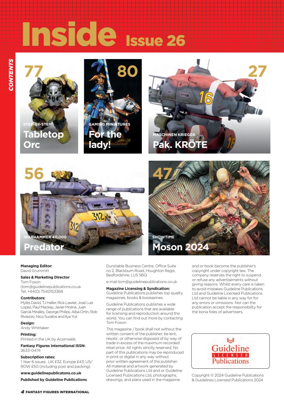 Fantasy Figures International Preview Pages