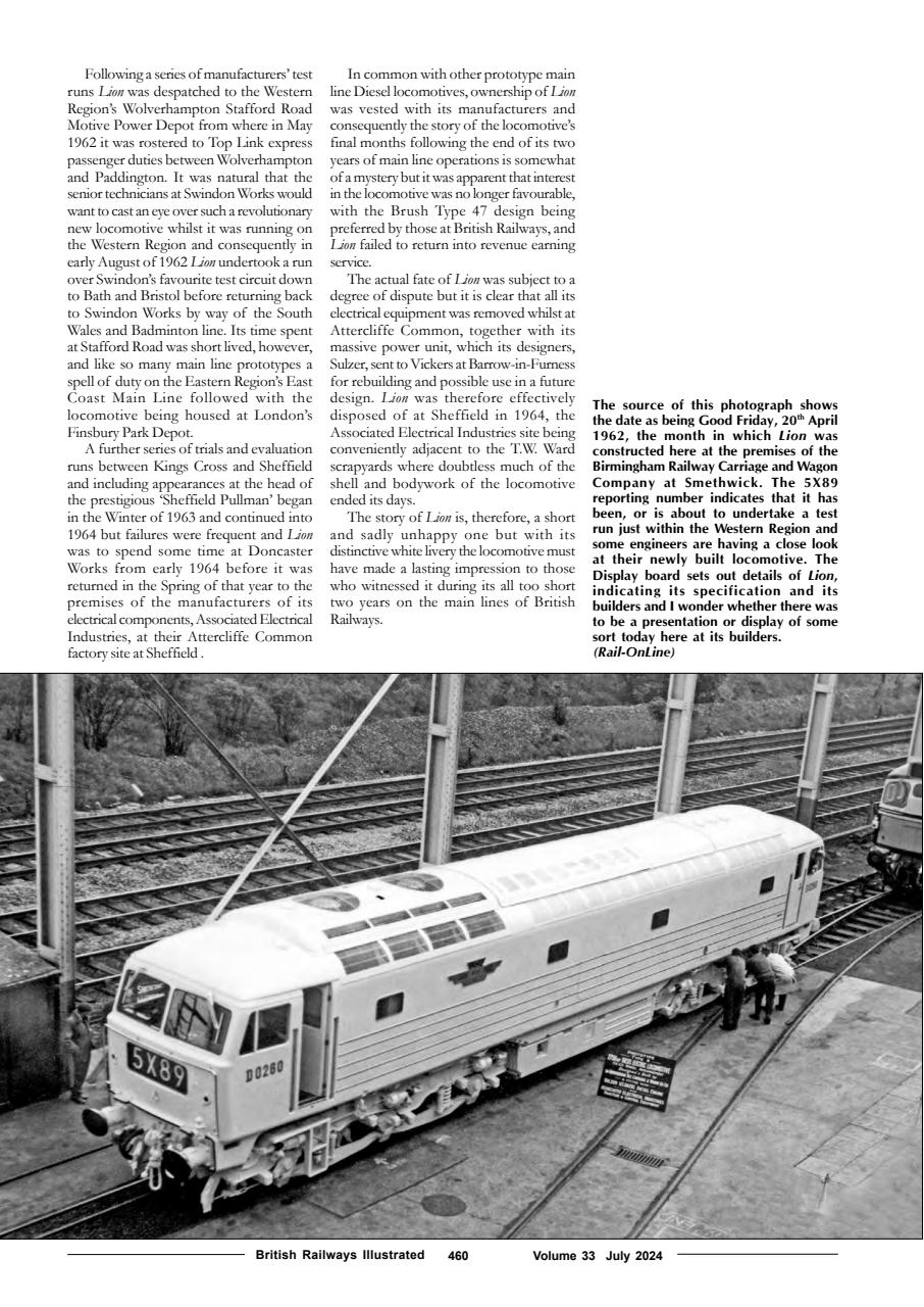 British Railways Illustrated Preview Pages