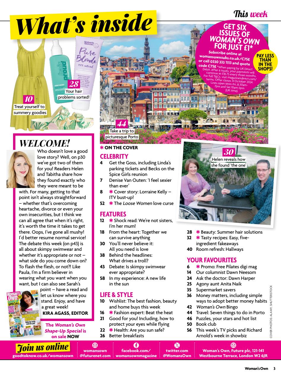 Woman's Own Preview Pages