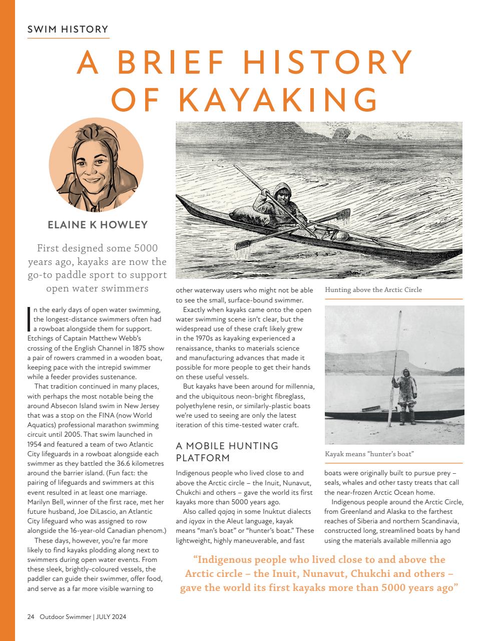 Outdoor Swimmer Preview Pages