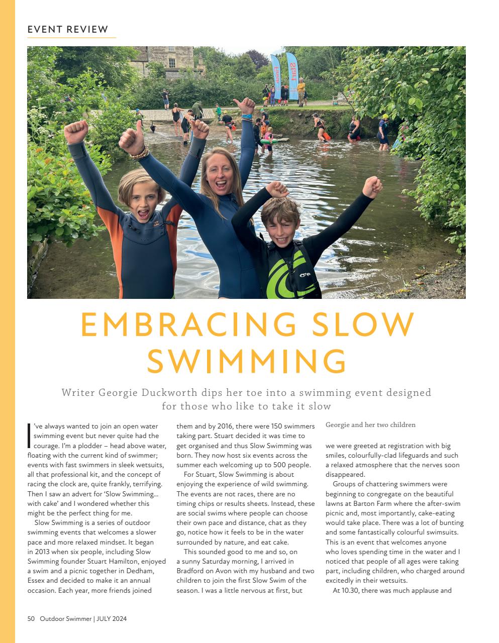 Outdoor Swimmer Preview Pages