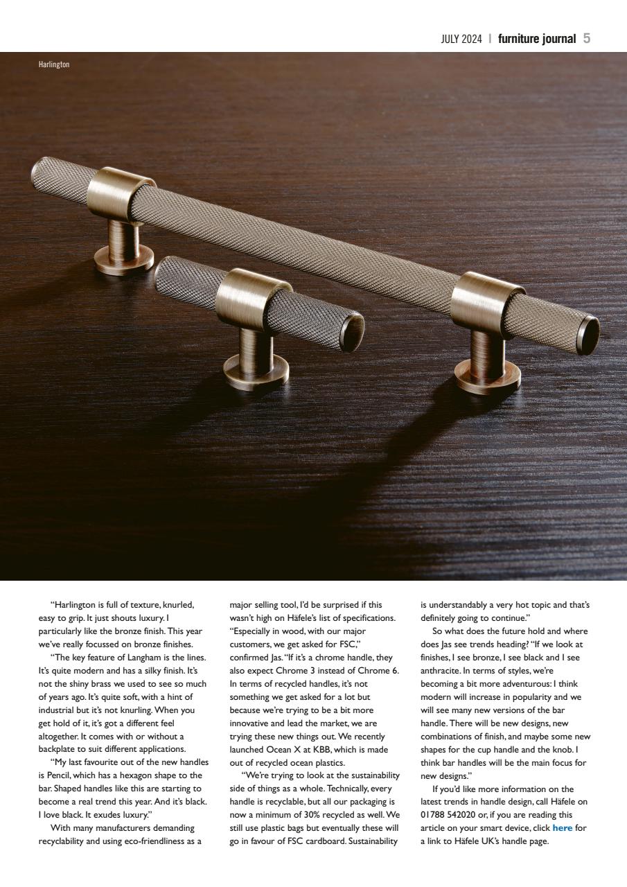 Furniture Journal Magazine Preview Pages