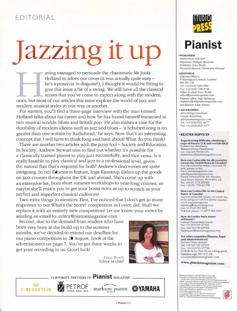 Pianist Preview Pages