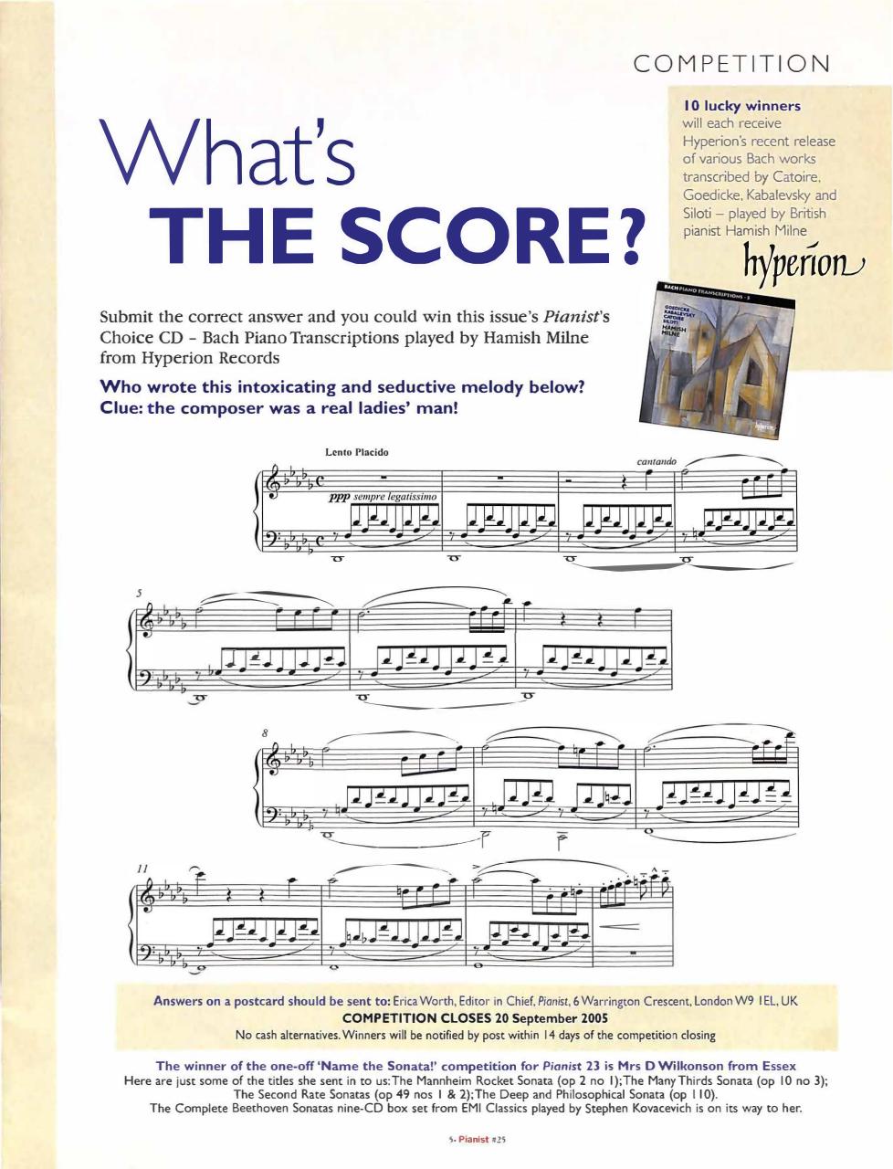Pianist Preview Pages