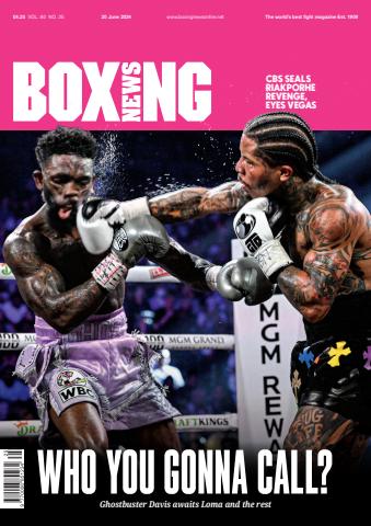 Boxing News issue 20-Jun 2024
