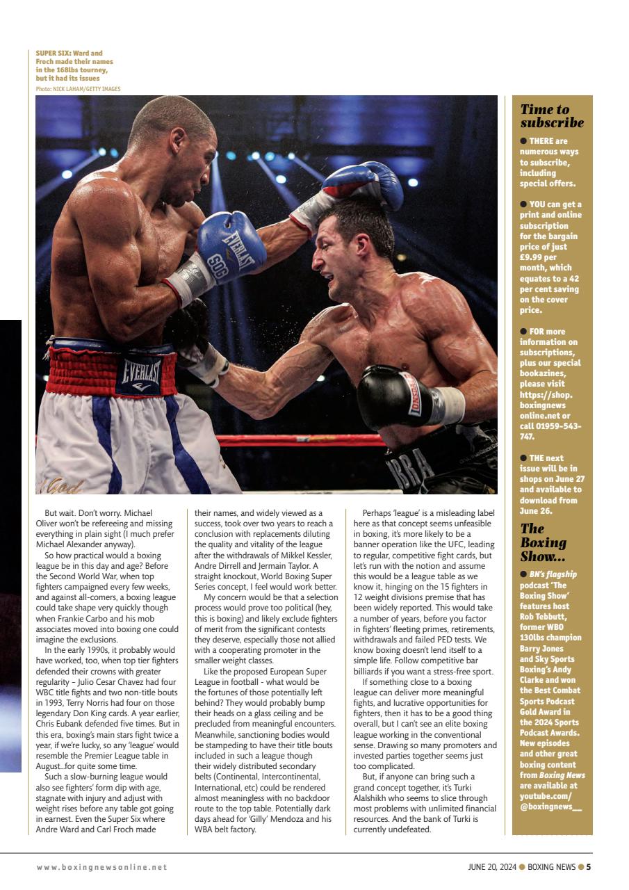 Boxing News Preview Pages