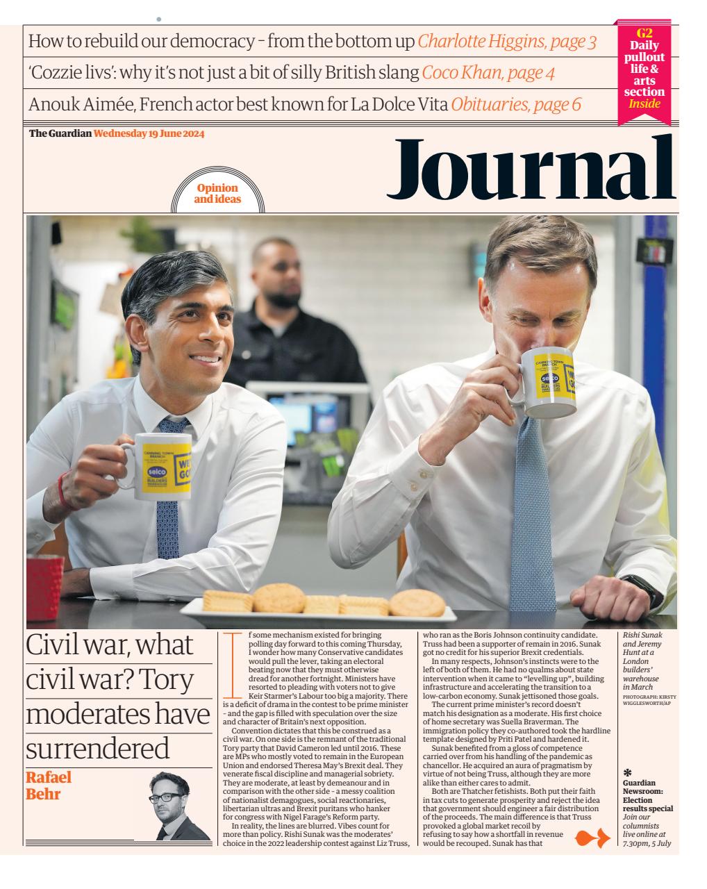 The Guardian Newspaper Preview Pages