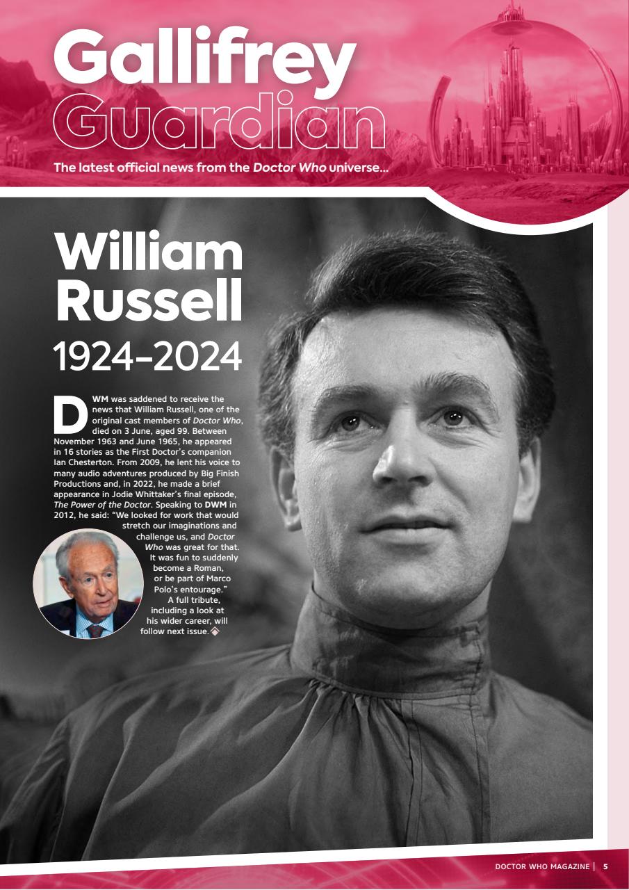Doctor Who Magazine Preview Pages